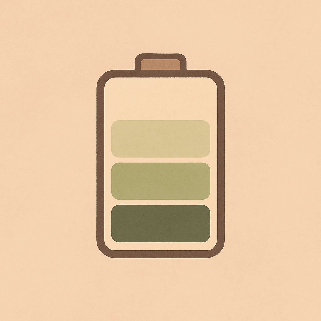 If Your Mind Had a Battery Percentage, What Would It Be Today?
